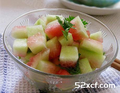九款西瓜皮的家常食谱清爽一夏天