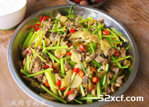 泡姜鸡杂的做法