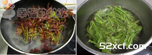 香椿拌腐竹的做法