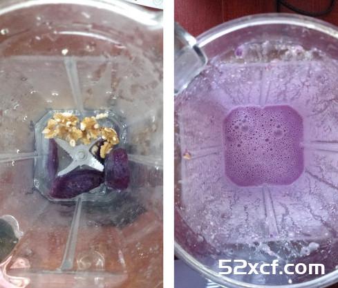 紫薯核桃饮的做法