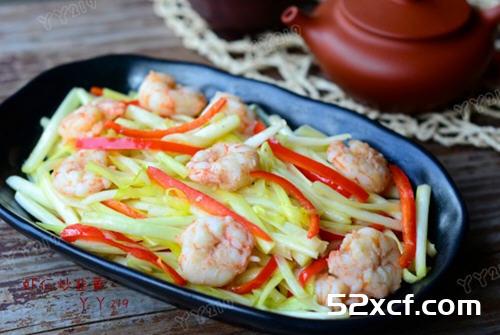 虾仁炒韭黄的做法