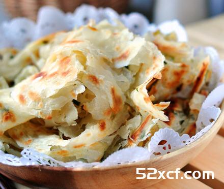 鸡油香葱手抓饼的做法