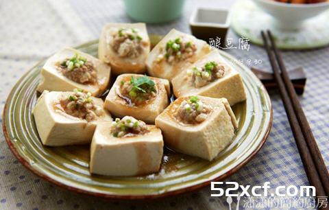 蚝汁酿豆腐的做法教