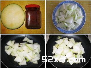 腐乳汁烧冬瓜的做法
