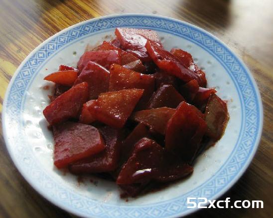腐乳汁烧冬瓜的做法