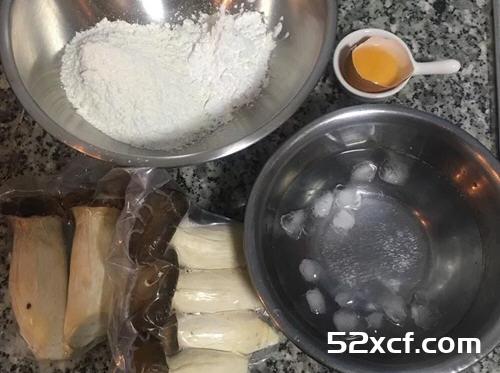 油炸杏鲍菇的做法