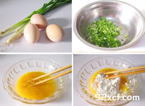 小葱鸡蛋饼的做法
