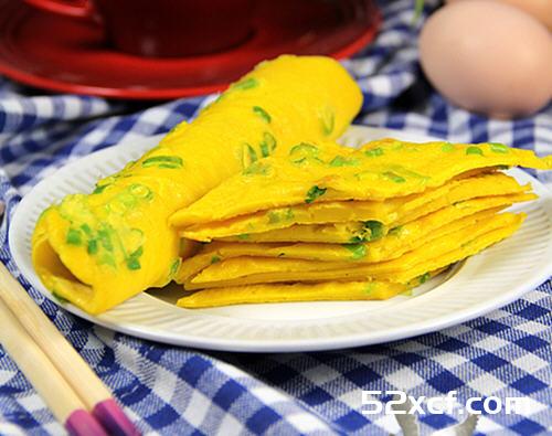 小葱鸡蛋饼的做法