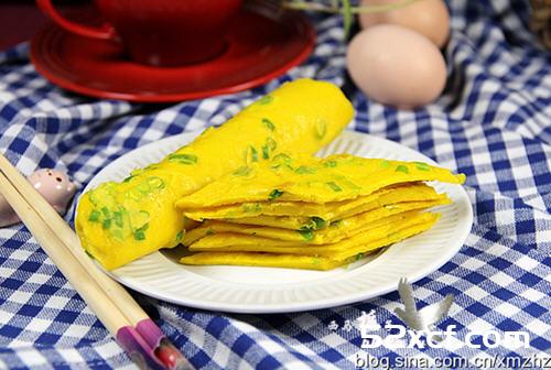 小葱鸡蛋饼的做法
