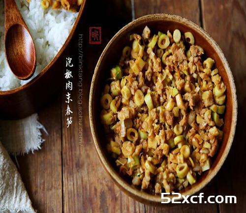 泡椒肉末春笋的做法