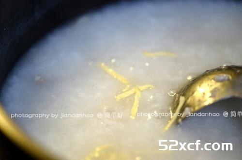 鲷鱼片香菜粥的做法