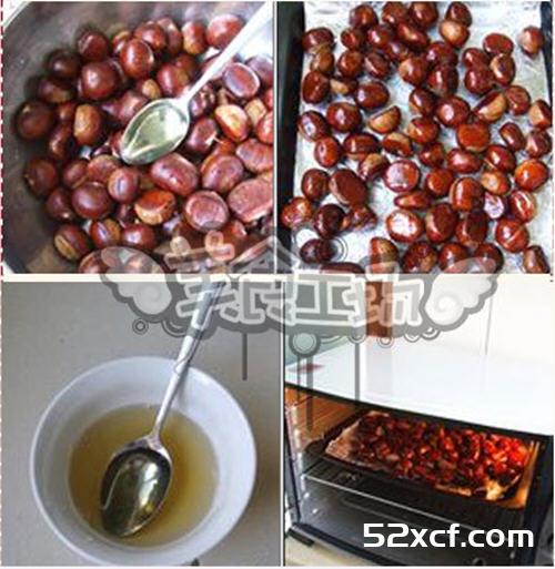 糖烤板栗的做法
