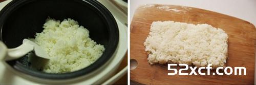 牛肉米汉堡的做法
