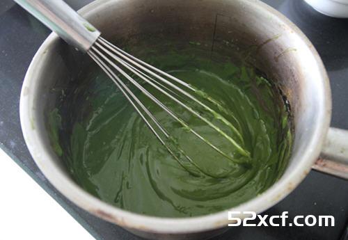 红豆抹茶舒芙蕾蛋卷的