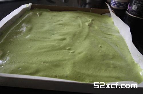 红豆抹茶舒芙蕾蛋卷的