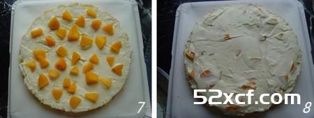 双层生日蛋糕水果味