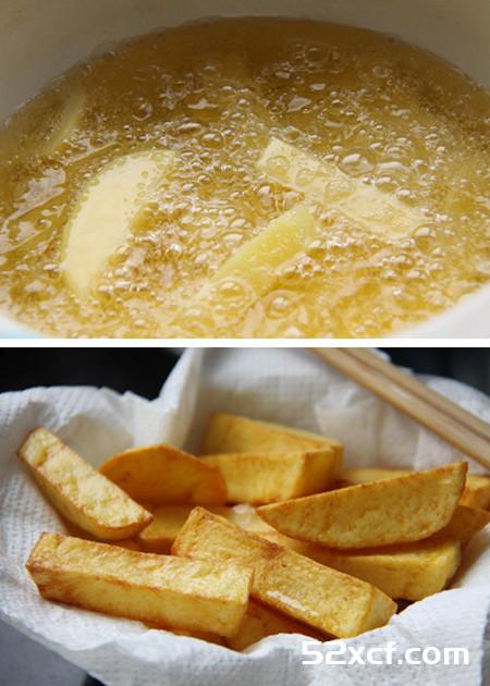 土豆炖海带的做法