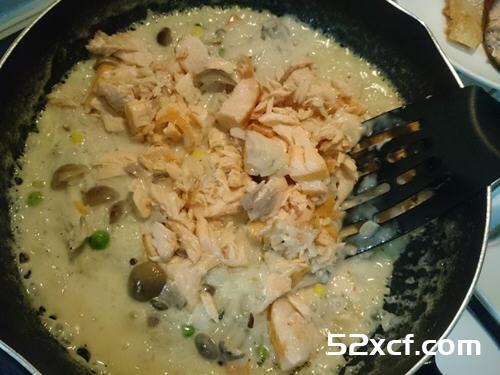 奶油鲑鱼炖饭的做法