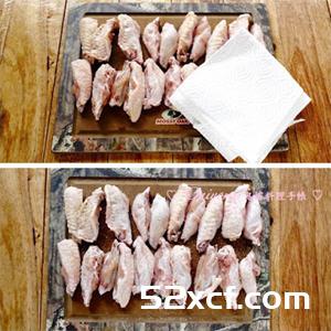 蜜糖杏仁鸡翼的做法