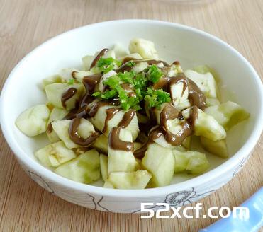 麻汁拌茄子的做法