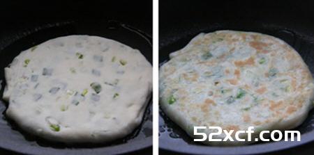 平底锅煎葱油饼的做法