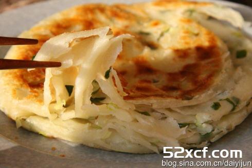 平底锅煎葱油饼的做法