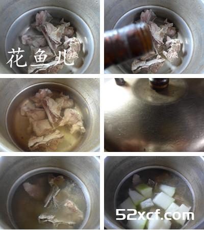 肉骨冬瓜汤的做法