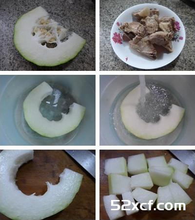 肉骨冬瓜汤的做法