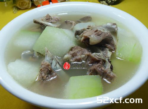 肉骨冬瓜汤的做法
