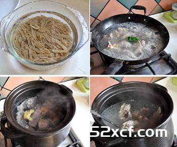 鱼面煨汤的做法