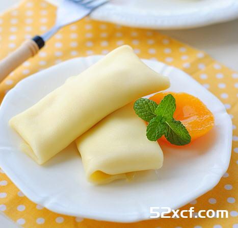 黄桃班戟的做法