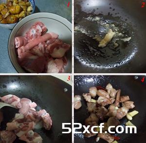 栗子红烧猪尾的做法