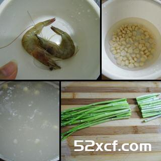 芦笋滑鸡粥的做法