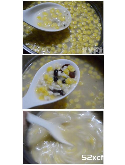 粗粮黑香玉米大碴子粥的做法