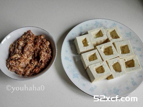 没有油的炸豆腐盒子做法