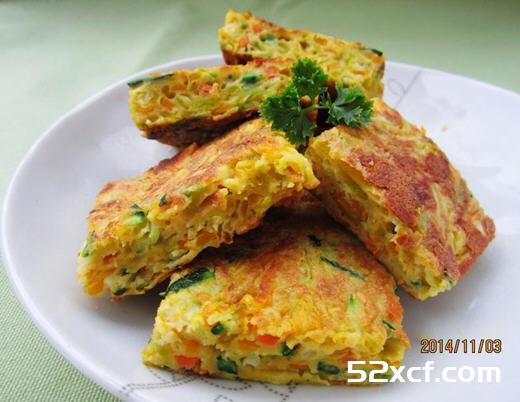 金夏南瓜煎饼的做法