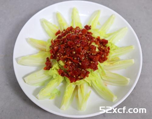 响油剁椒娃娃菜的做法