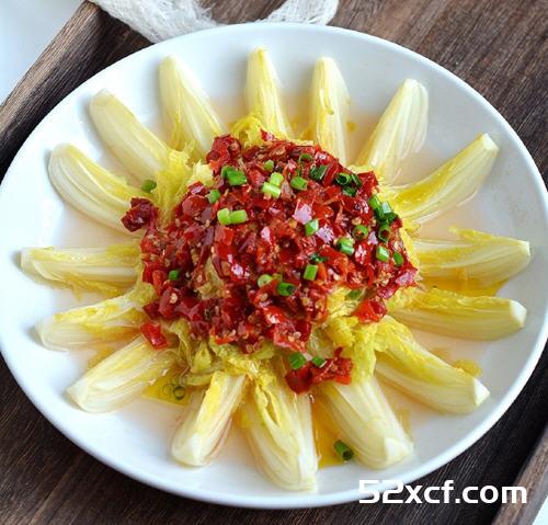 响油剁椒娃娃菜的做法