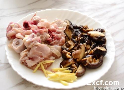 广东香菇蒸滑鸡的做