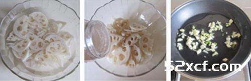 海米葱油拌藕片的做法