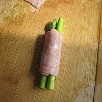 培根芦笋卷微波炉版