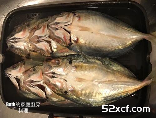 日式竹荚鱼一夜干的做法