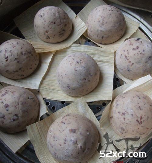红豆馒头的做法