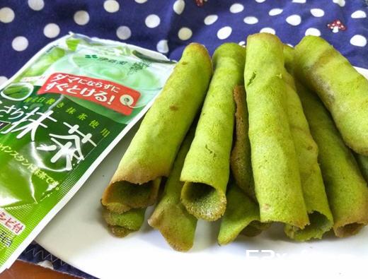 抹茶卷薄酥饼的做法