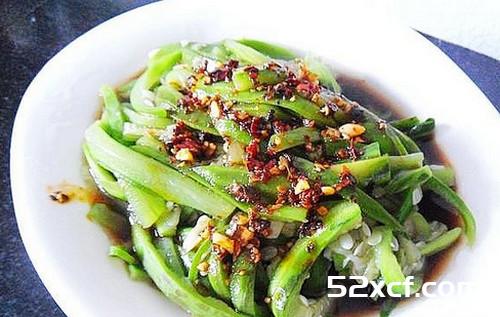 酸辣丝瓜条的做法
