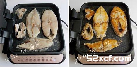 电饼铛干煎马蛟鱼的做法