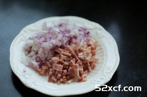 培根洋葱富气包的做法