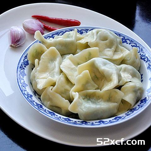 茴香馅素饺子的做法