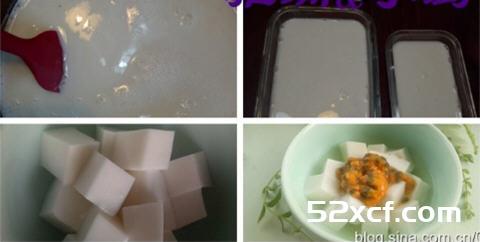 百香果杏仁豆腐的做法