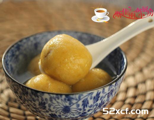 红薯豆沙汤圆的做法